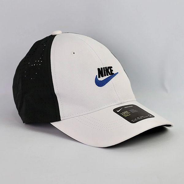Mũ Nike Cap Heritage86 Swoosh AJ6721-010 Màu Trắng Đen - 3