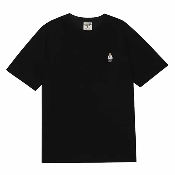 Áo Phông WHOAU Steve WHRAC2101U Tshirt Màu Đen - Thời trang - Vua Hàng Hiệu