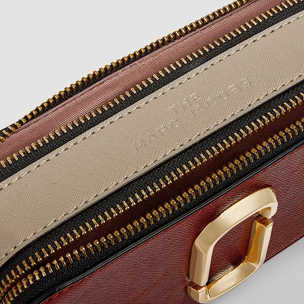 Túi Đeo Chéo Marc Jacobs Snapshot Màu Đỏ Hồng