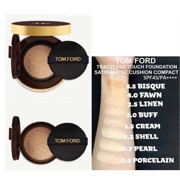 Mua Phấn Nước Tom Ford Traceless Touch Foundation Case Satin – Matte Cushion  SPF 45 /PA++++ 12g Màu  - Tom Ford - Mua tại Vua Hàng Hiệu h043779