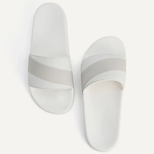 Dép Quai Ngang Nữ Pedro Pastel Slides Pw1-65490166 Màu Trắng Size 38