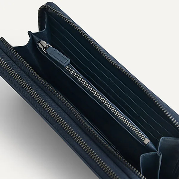 Ví Nam Pedro Leather Travel Organizer PM4-35940053 Màu Xanh Navy
