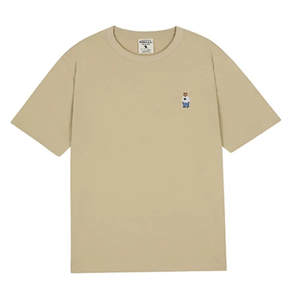 Áo Phông WHOAU Steve WHRAC2101U Tshirt Màu Kem - Thời trang - Vua Hàng Hiệu