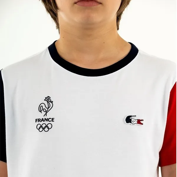 Áo Phông Lacoste Jungen Lacoste Sport Olympic Francea Phối Màu Size XS - Thời trang - Vua Hàng Hiệu