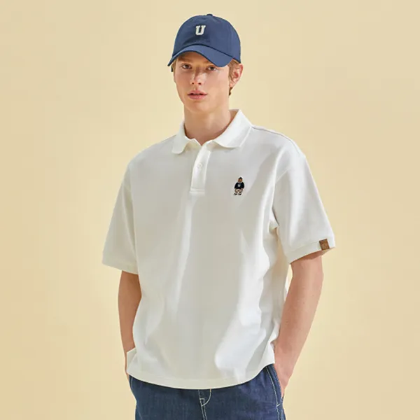 Áo Polo WHOAU Steve Karati WHHAB2403U Màu Trắng - Thời trang - Vua Hàng Hiệu