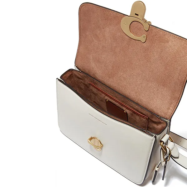 Túi Đeo Vai Coach Studio Shoulder Bag C6641 Màu Trắng Kem