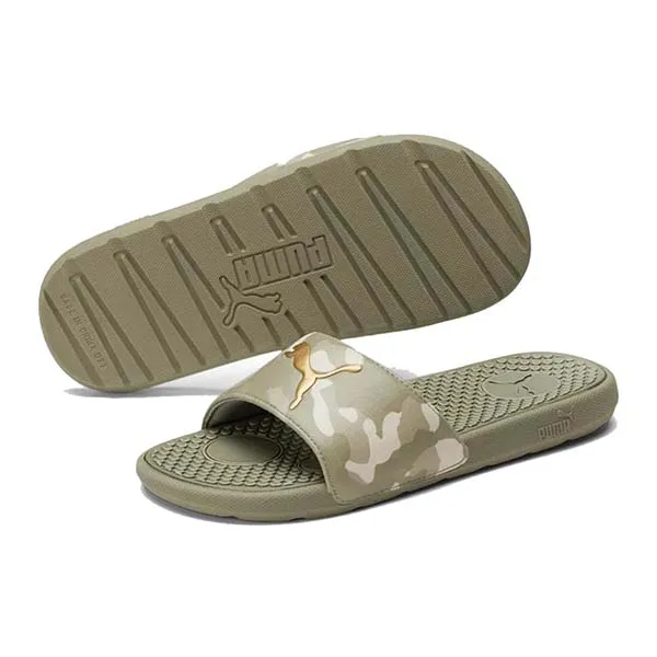 Dép Puma Cool Cat Olive Camo 383443 01 Màu Xanh Xám