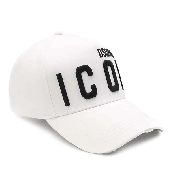 Mũ Dsquared2 Icon Baseball Cap Màu Trắng - Mũ nón - Vua Hàng Hiệu
