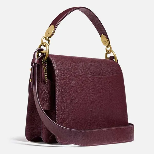 Túi Đeo Vai Coach Beat Shoulder Bag With Horse And Carriage Print 4594 Màu Đỏ Nâu