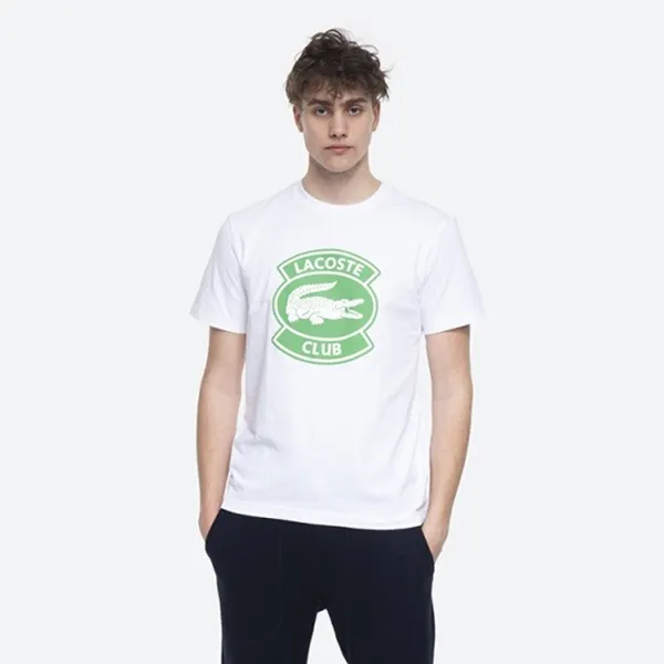 Áo Phông Lacoste Men's T-Shirt Tee TH1786 001 Màu Trắng Size M