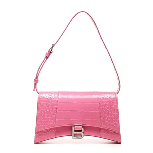 Balenciaga Classic Leather Motorcycle city bag In Pink 100 Authentic  eBay