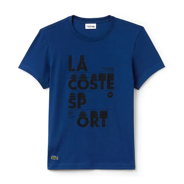 Áo Phông Lacoste Erkek Lacivert T-Shirt TH3322 PRZ Màu Xanh Blue