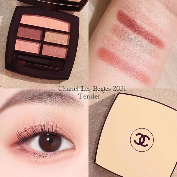 Bảng Phấn Mắt Chanel Les Beiges Eyeshadow Palette Tender