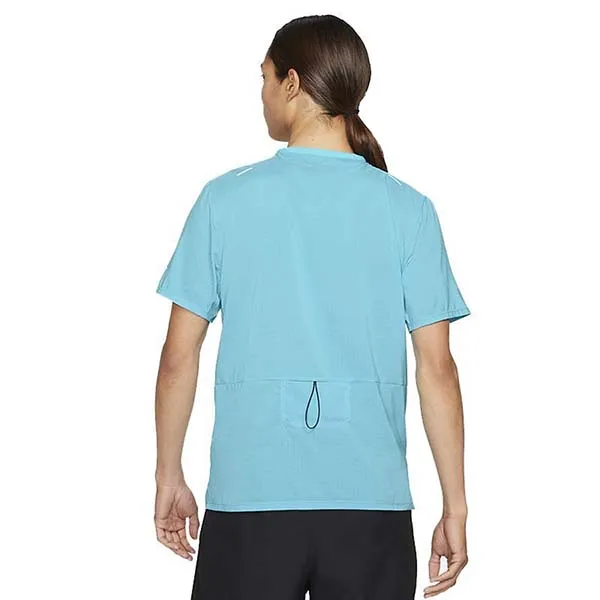 Áo Thun Nike Rise 365 Run Division Short Sleeve DA1306-447 Tshirt Màu Xanh Blue
