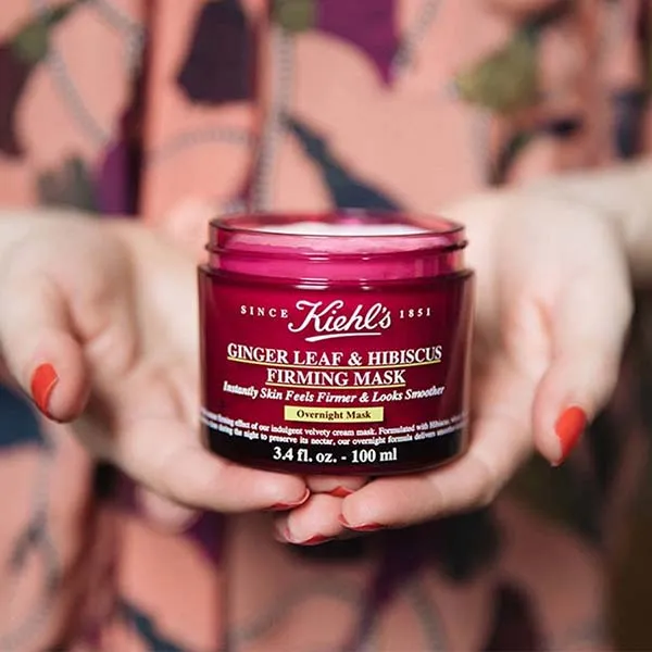 Mặt Nạ Ngủ Kiehl's Ginger Leaf & Hibiscus Firming Overnight Mask 100ml