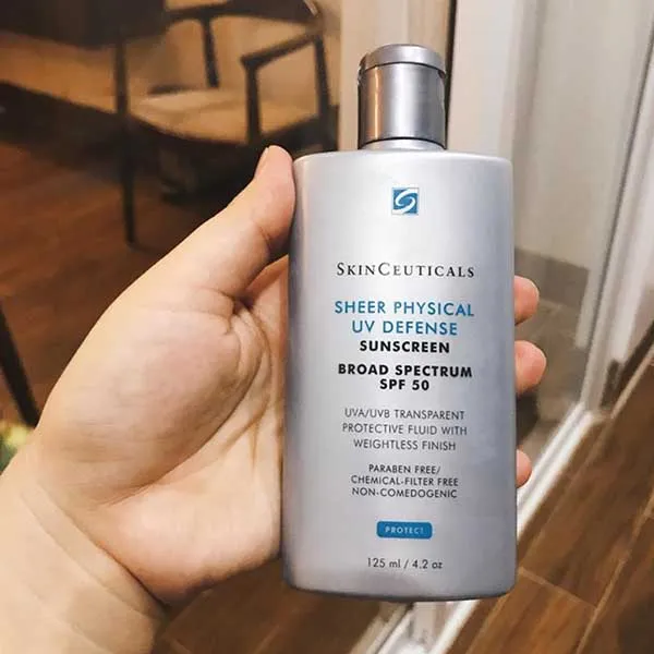 Kem Chống Nắng Skinceuticals Sheer Physical UV Defense SPF 50 50ml