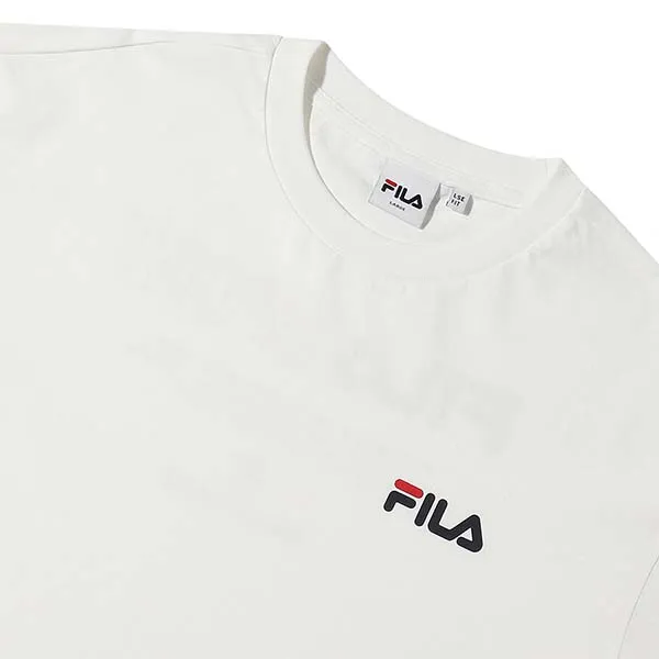 Áo Thun Fila Heritage Logo T-shirt FS2RSD2118X-OWH Màu Trắng - Thời trang - Vua Hàng Hiệu