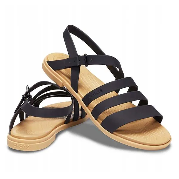 Dép Sandals Crocs Tulum Sandal W 206 107 00W Màu Đen - Dép - Vua Hàng Hiệu