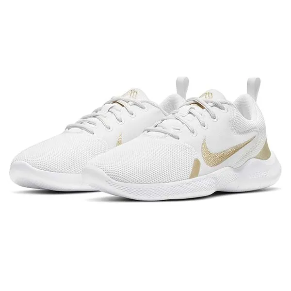 Giày Thể Thao Nike Wmns Flex Experience Run 10 White Metallic Gold Star CI9964-010 Phối Trắng Vàng