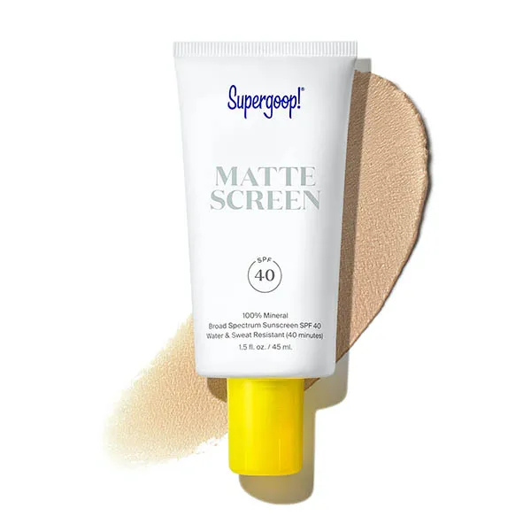 Kem Chống Nắng Supergoop! Matte Screen Broad Spectrum Sunscreen SPF 40 45ml - Kem chống nắng - Vua Hàng Hiệu