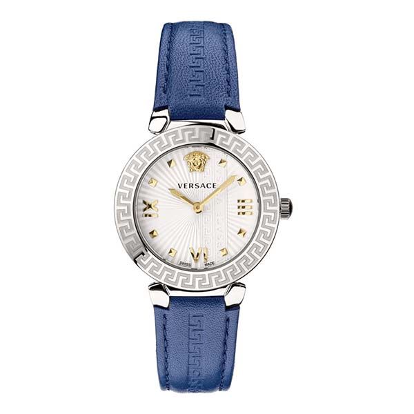 Đồng Hồ Nữ Versace Greca Icons Leather Strap Watch VEZ600121 - 1