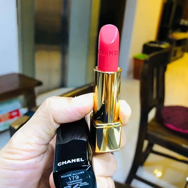Son Chanel Rouge Allure Luminous Intense Lip Colour 179 Màu Hồng Cam 3.5g - 2