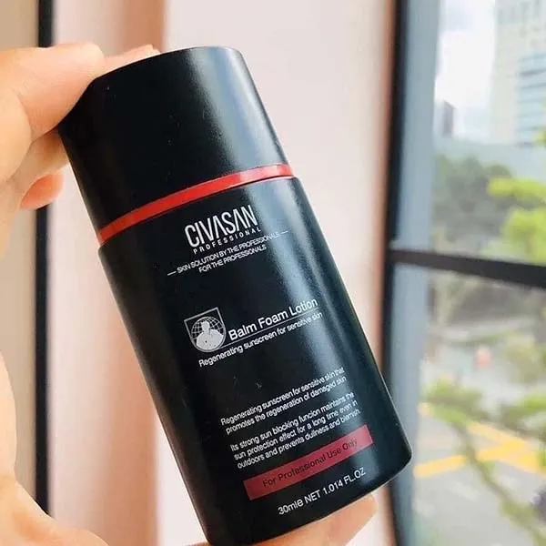 Kem Chống Nắng Civasan Balm Foam Lotion SPF50 30ml - Kem chống nắng - Vua Hàng Hiệu