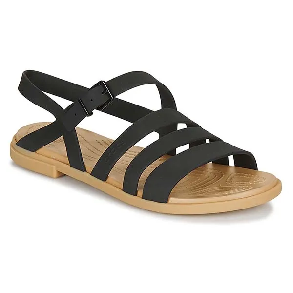 Dép Sandals Crocs Tulum Sandal W 206 107 00W Màu Đen - Dép - Vua Hàng Hiệu