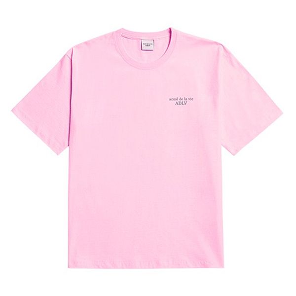 Áo Phông Acmé De La Vie ADLV Basic Short Sleeve T-Shirt 2 Pink Màu Hồng Size 1 - 2