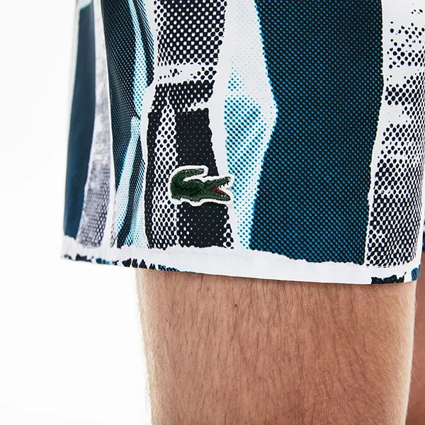Quần Shorts Lacoste Live Maillot De Bain Blue MH8794 Phối Màu Size S - Thời trang - Vua Hàng Hiệu