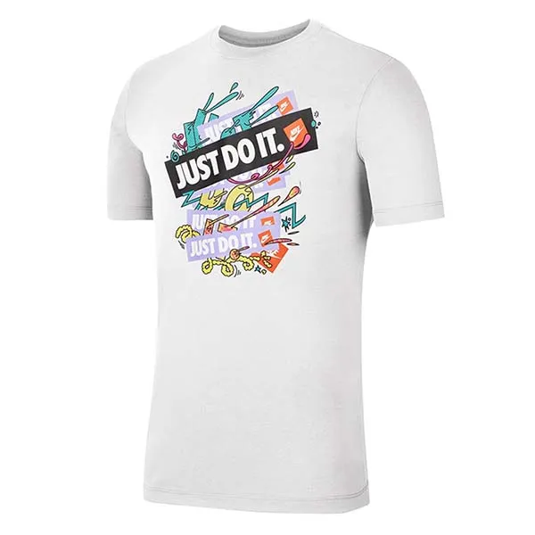 Áo Thun Nike As M Nsw Tee Jdi Illustration Tshirt Dd1263-100 Màu Trắng Size S