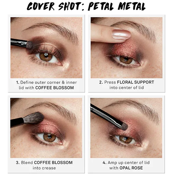 Bảng Phấn Mắt Smashbox Cover Shot Eye Shadow Palette - Petal Metal 7.6g