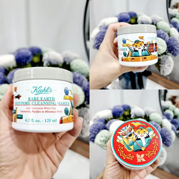 Mặt Nạ Đất Sét Kiehl's Rare Earth Deep Pore Cleansing Masque Limited 125ml