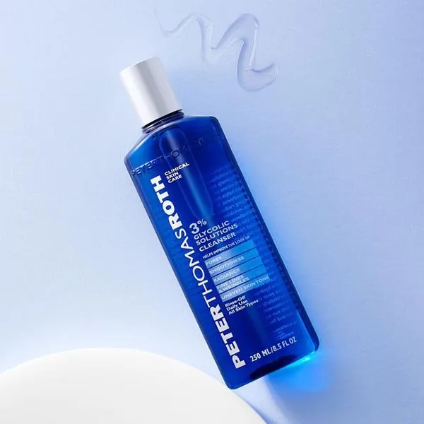 Gel Rửa Mặt Tẩy Tế Bào Chết Peter Thomas Roth 3% Glycolic Solutions Cleanser 250ml