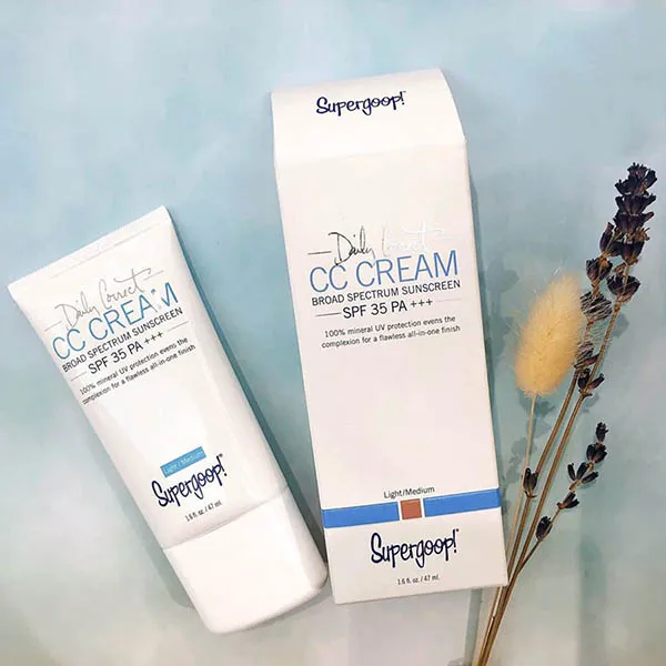 Kem Chống Nắng Supergoop! CC Cream Daily Correct Broad Spectrum SPF35 PA+++ 47ml