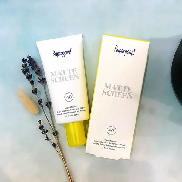 Kem Chống Nắng Supergoop! Matte Screen Broad Spectrum Sunscreen SPF 40 45ml - Kem chống nắng - Vua Hàng Hiệu