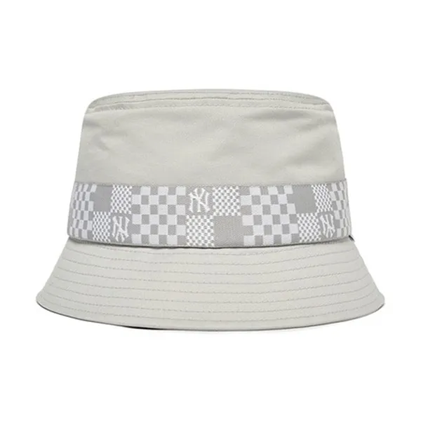 Mũ MLB Checker Board Bucket Hat New York Yankees 3AHTM042N-50GRS Màu Xám
