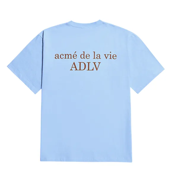 Áo Phông Acmé De La Vie ADLV Basic Màu Xanh Blue