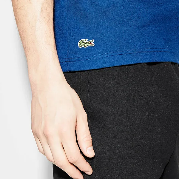 Áo Phông Lacoste Erkek Lacivert T-Shirt TH3322 PRZ Màu Xanh Blue