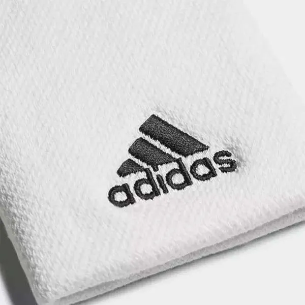 Băng Đeo Cổ Tay Tennis Adidas CF6277 Cỡ Lớn Màu Trắng - Phụ kiện thể thao - Vua Hàng Hiệu