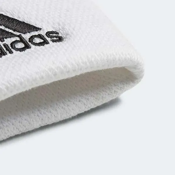Băng Đeo Cổ Tay Tennis Adidas CF6277 Cỡ Lớn Màu Trắng - Phụ kiện thể thao - Vua Hàng Hiệu