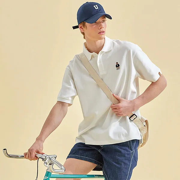 Áo Polo WHOAU Steve Karati WHHAB2403U Màu Trắng - Thời trang - Vua Hàng Hiệu
