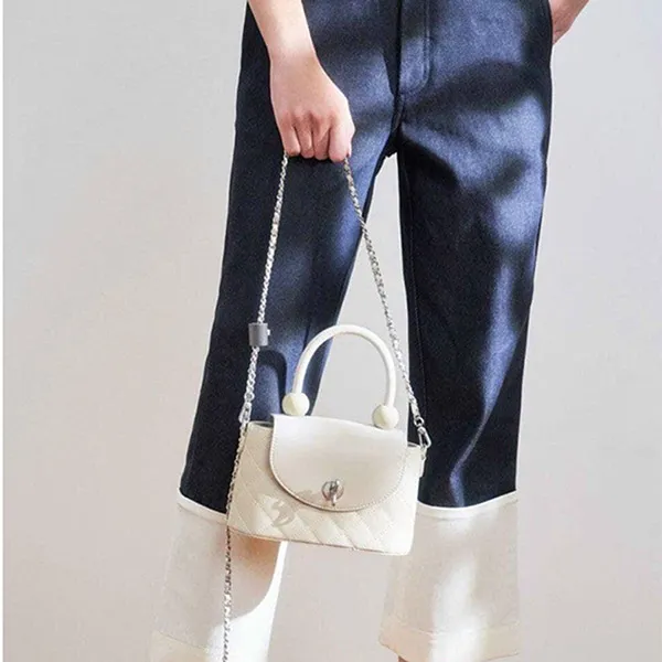 Túi Xách Tay Nữ Charles & Keith CNK 50701121 Màu Trắng