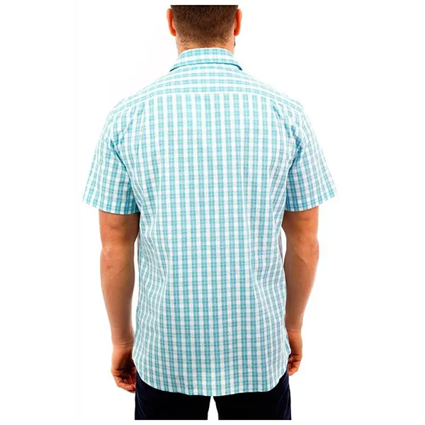 Áo Sơ Mi Lacoste Camisa CH8467 LZU Màu Xanh Blue