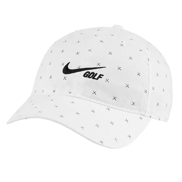 Mũ Nike Heritage86 Washed Golf Hat - White DA3388-100 Màu Trắng