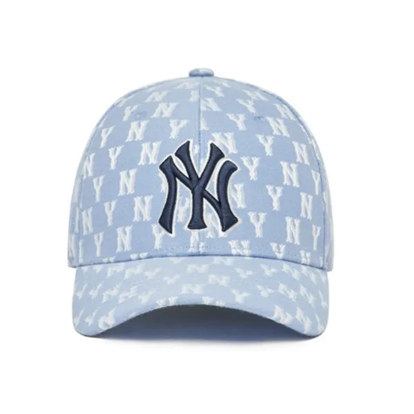 Mũ MLB Monogram Classic Structure Ball Cap 3ACPFF02N- 50BLL Màu Xanh - Mũ nón - Vua Hàng Hiệu