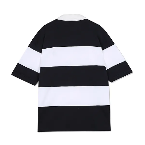 Áo Polo WHOAU Steve WHHAC2435U Màu Đen Trắng - Thời trang - Vua Hàng Hiệu