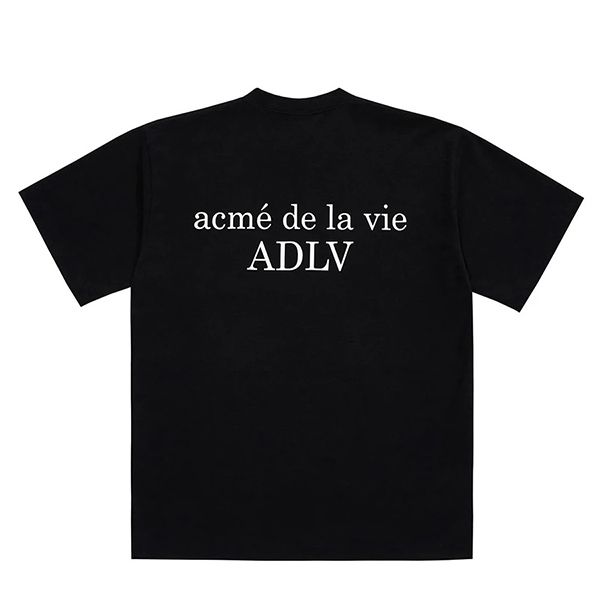 Áo Phông Acmé De La Vie ADLV Baby Face Short Sleeve T-Shirt Black Astronaut Màu Đen Size 1 - 3