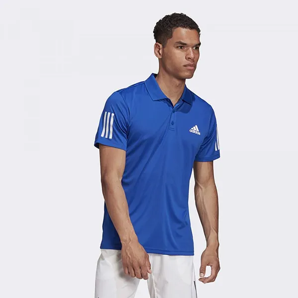 Áo Polo Adidas Club 3STR GI9291 Royal Blue Màu Xanh Da Trời