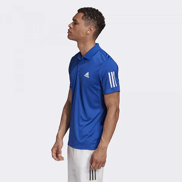 Áo Polo Adidas Club 3STR GI9291 Royal Blue Màu Xanh Da Trời